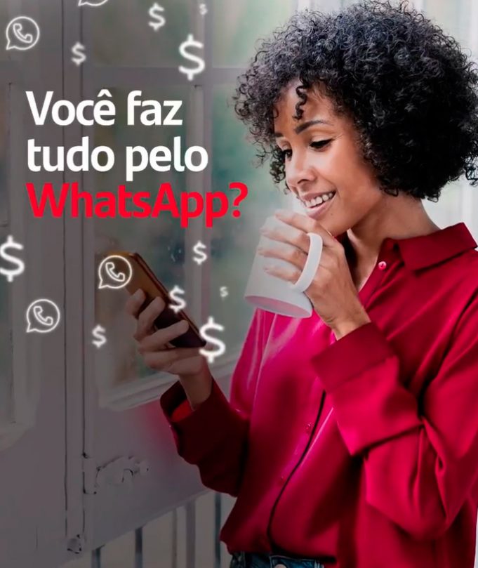 Santander amplia serviços no WhatsApp e terá 80 funcionalidades na